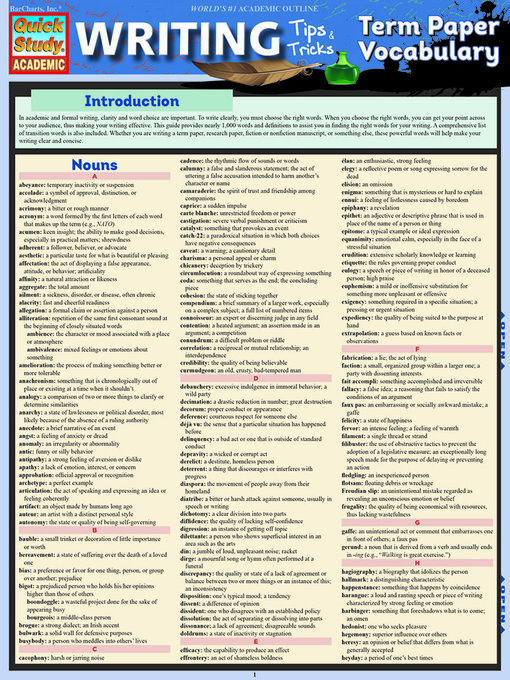 Title details for Writing Tips by BarCharts Publishing, Inc. - Wait list